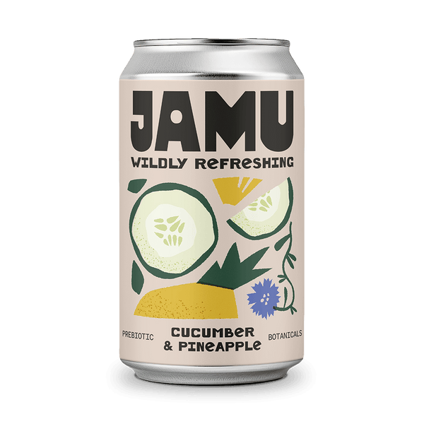 Refreshing Cucumber & Pineapple Premium Soda