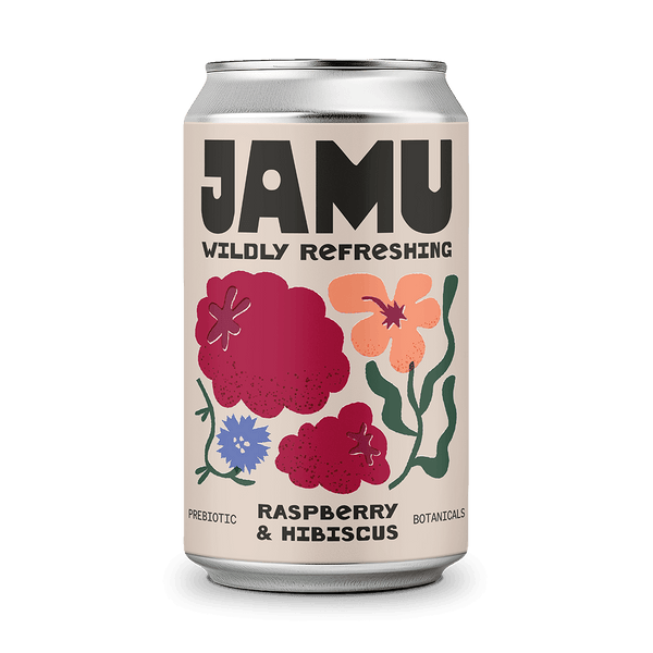 Floral Raspberry & Hibiscus Premium Soda